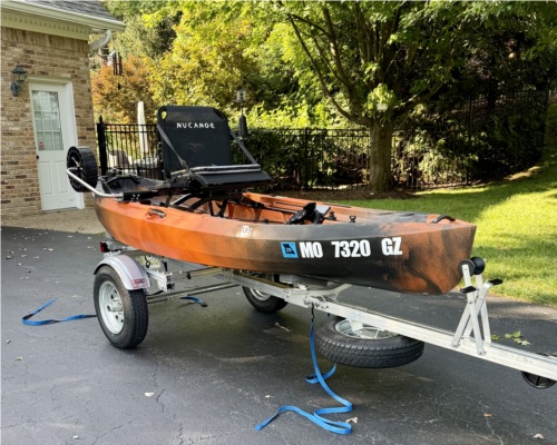 2026 Nucanoe U10 Kayak Lettering from Tim R, MO