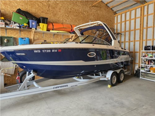 2025 Chaparral 267 SSX Boar Lettering from Craig W, WI