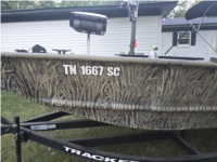2026' tracker grizzly 2072 Boat Lettering from Christy H, TN