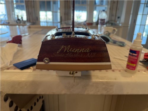 Lettering from Thomas G, PA