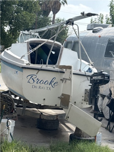 1979 Montego 19’ Boat Lettering from Travis R, TX