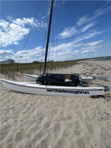 Hobie Cat 16 Lettering from Andy M, MA