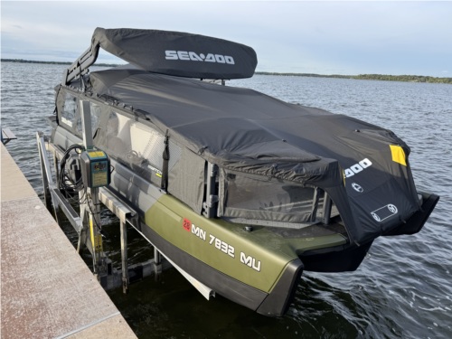 2026 Sea Doo Switch 21' Pontoon Lettering from Brad W, MN