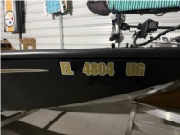 2027 Xpress X19 Pro Bass boat Lettering from Aaron Z, FL