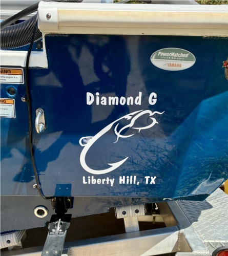 2022 Avid 21S Fusion Boat - on transom Lettering from Matt G, TX