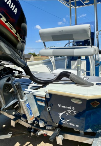 2022 Avid 21S Fusion Boat - on transom Lettering from Matt G, TX