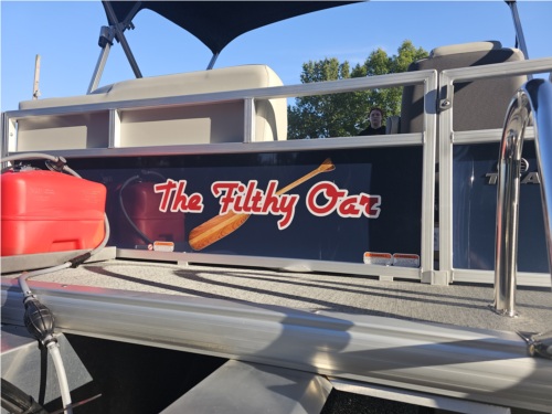 2026 Suntracker Pontoon Lettering from JOSHUA B, OH