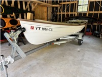 Gig Harbor Jersey Skiff Sailboat/rowboat Lettering from Brian L, VT